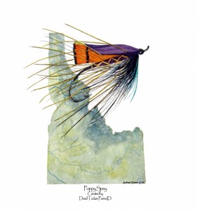 Idaho Poppy Spey